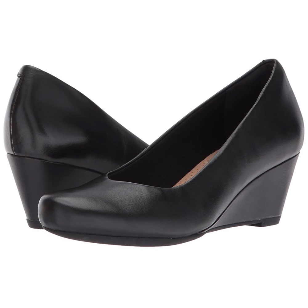 Clarks Flores Tulip Dress Wedge, Size US6